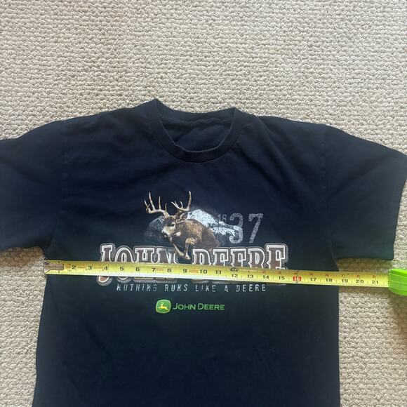 y2k 2000s style john deere tshirt medium no size tag farmer - Picture 3 of 5